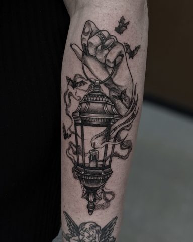 Hand and Lantern