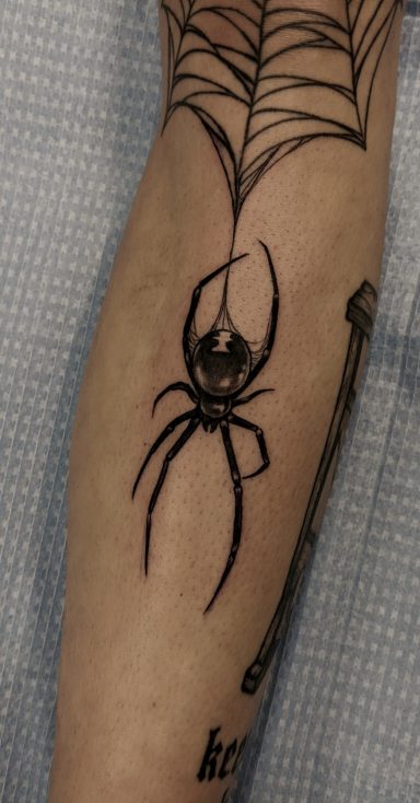 Black Widow on Shin