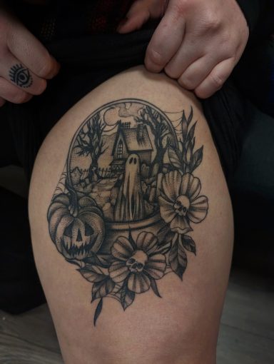Spooky Snow Globe (Healed)