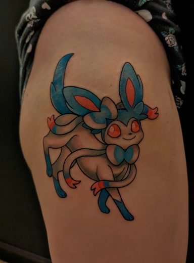 Sylveon on Thigh