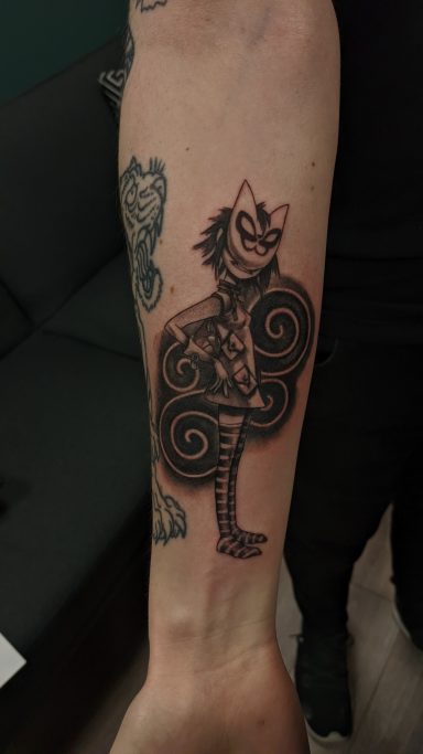 Gorillaz Tattoo