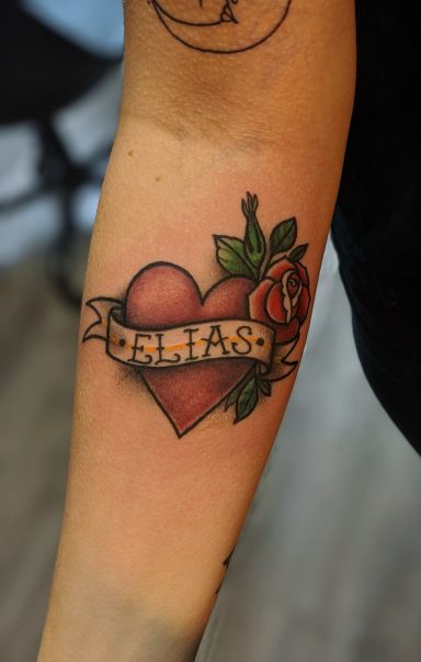 Heart and Banner